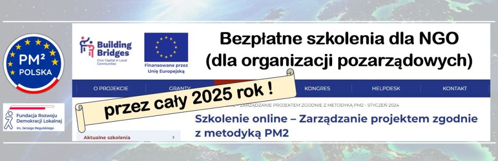 Szkolenie. Zarządzanie projektami zgodnie z metodyką PM² ( PM2 ) Komisji Europejskiej.